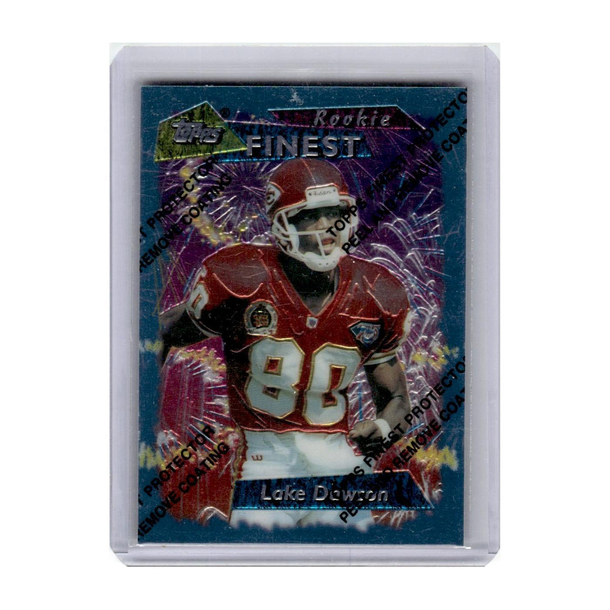 1995 Finest Lake Dawson RC Chiefs #63