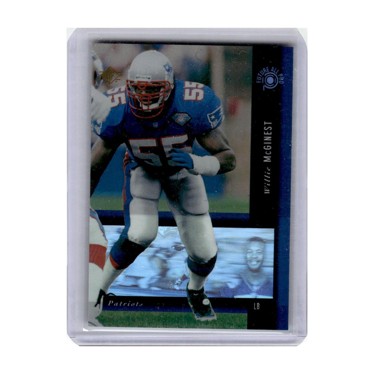 1994 Upper Deck Future All Pro Holoviews Willie McGinest Patriots #PB25