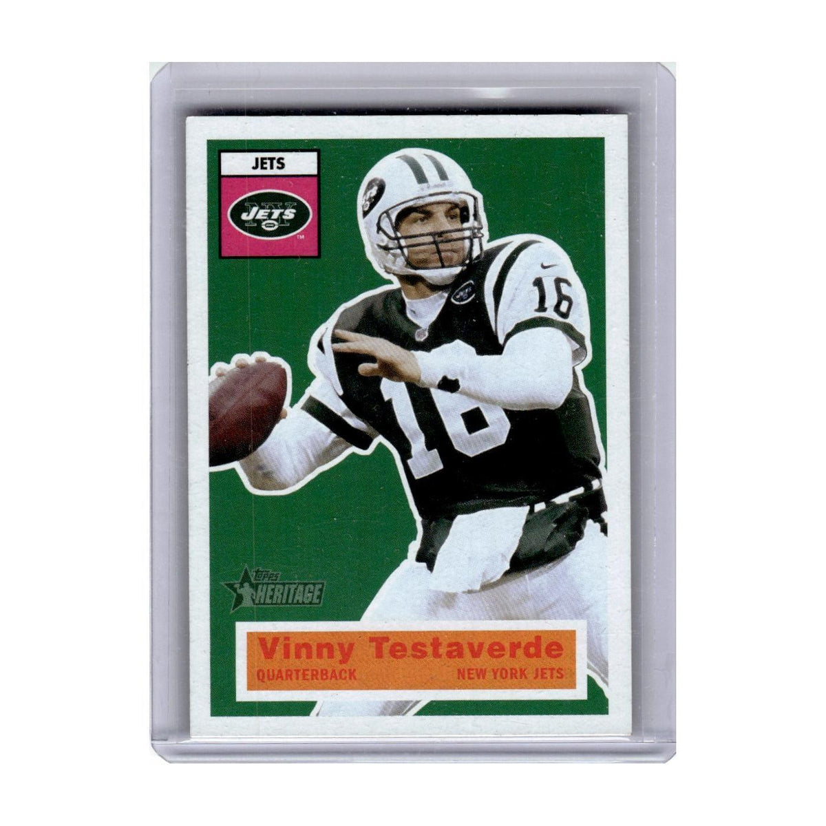 2001 Topps Heritage Vinny Testaverde Jets #95