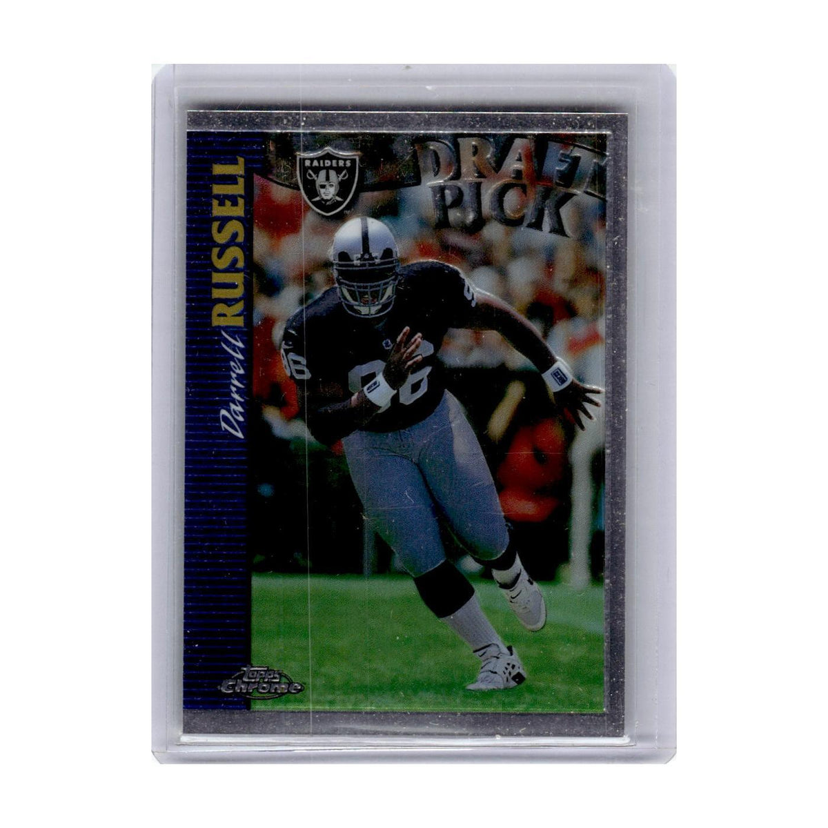 1997 Topps Chrome Darrell Russell RC Raiders #163