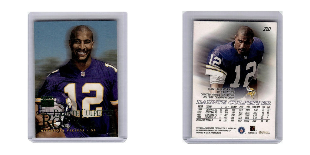 1999 Skybox Premium Daunte Culpepper Vikings #220