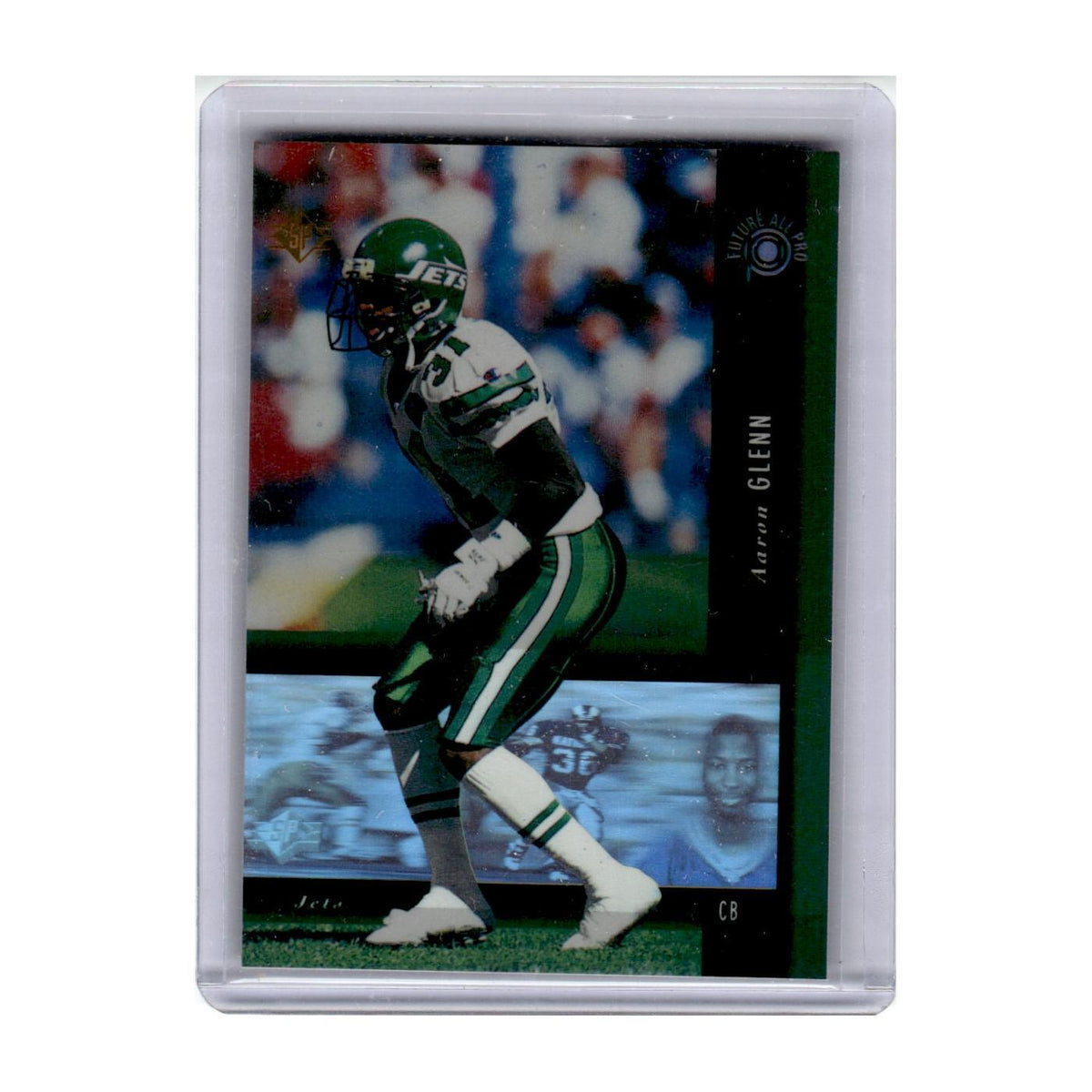 1994 Upper Deck Future All Pro Holoviews Aaron Glenn Jets #PB29