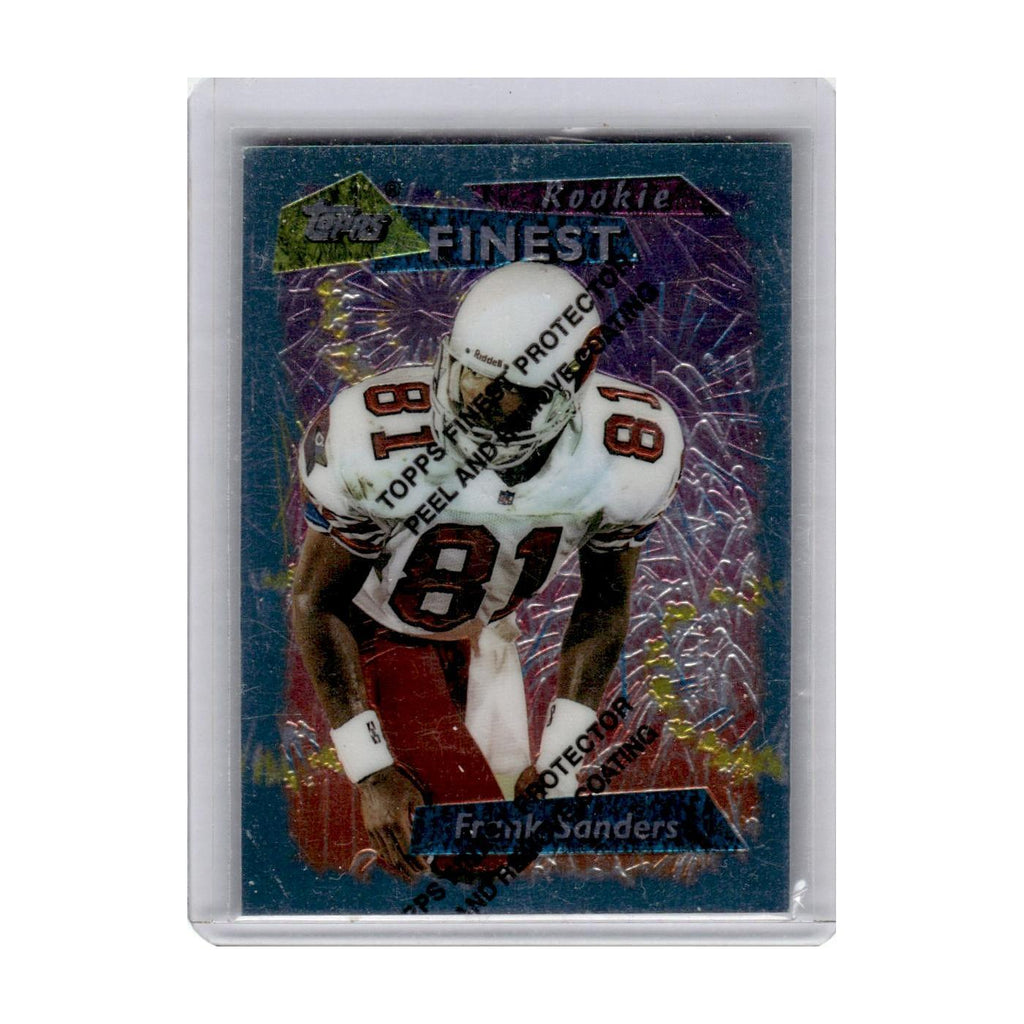 1995 Finest Frank Sanders RC Cardinals #216