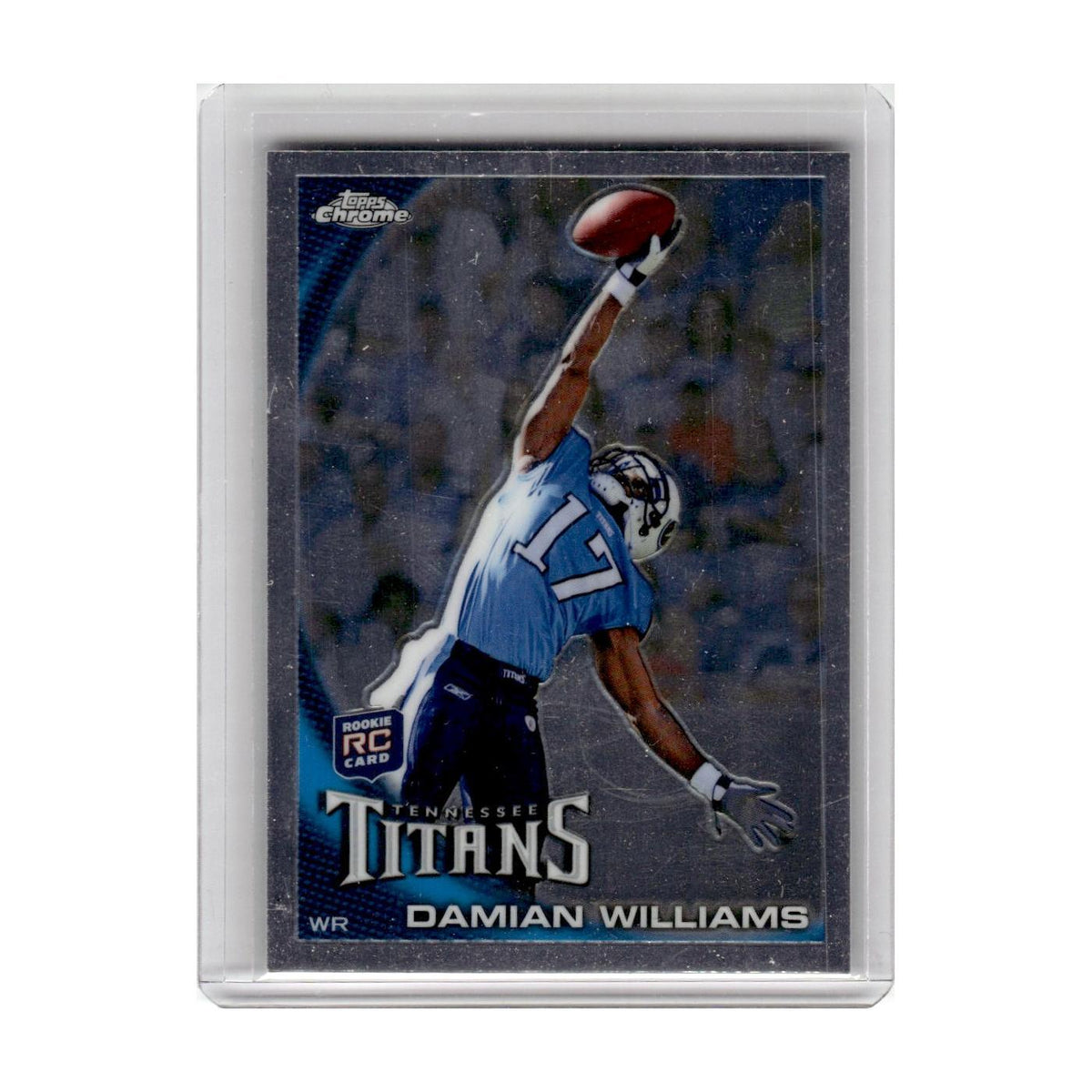 2010 Topps Chrome Damian Williams RC Titans #C172