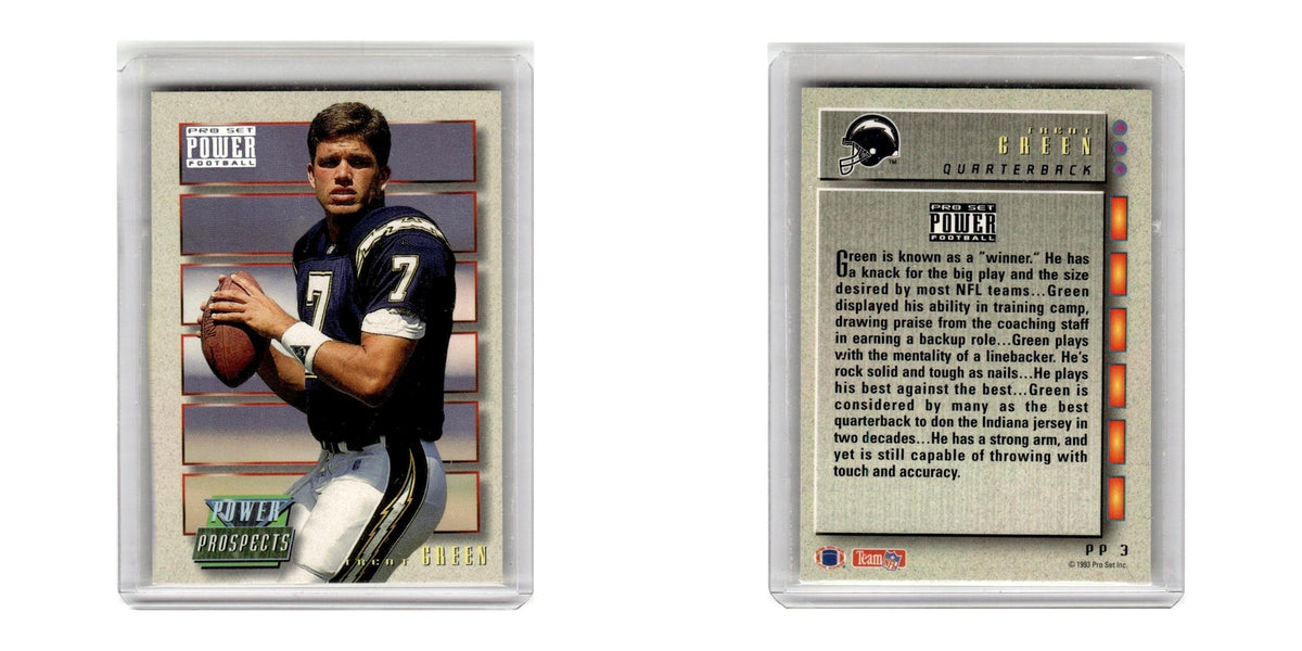 1993 Pro Set Power Trent Green Chargers #PP3