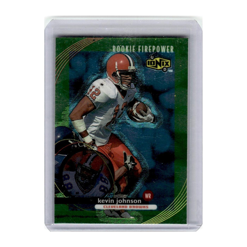 1999 UD Ionix Kevin Johnson Browns #83