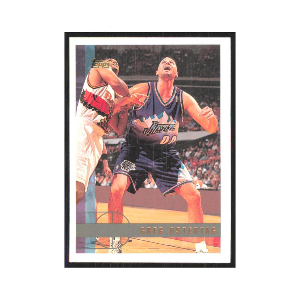 1997 Topps Greg Ostertag Jazz #187.0