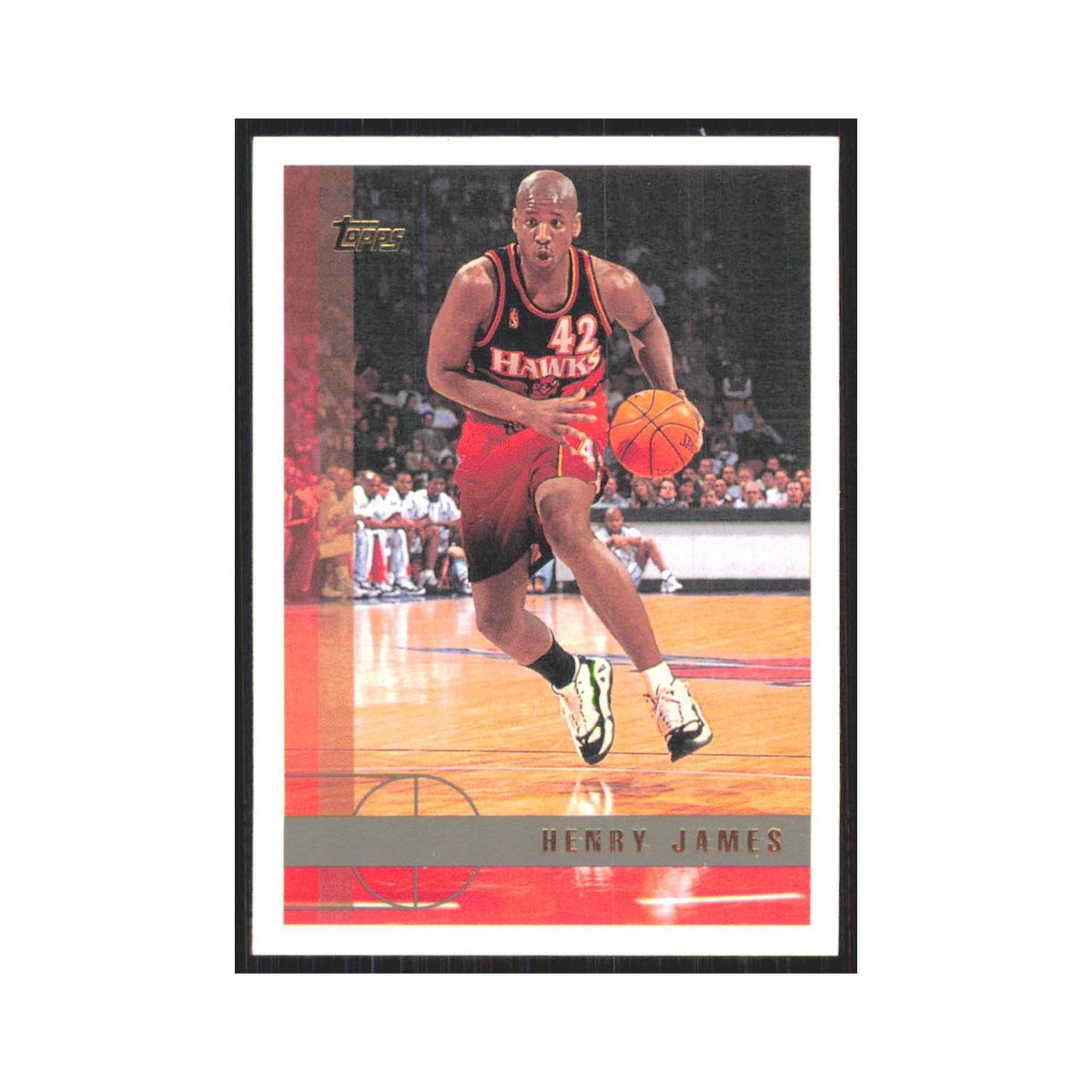 1997 Topps Henry James Hawks #53.0