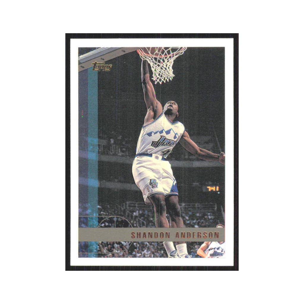 1997 Topps Shandon Anderson Jazz #55.0