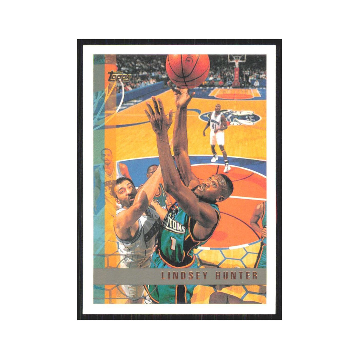 1997 Topps Lindsey Hunter Pistons #72.0