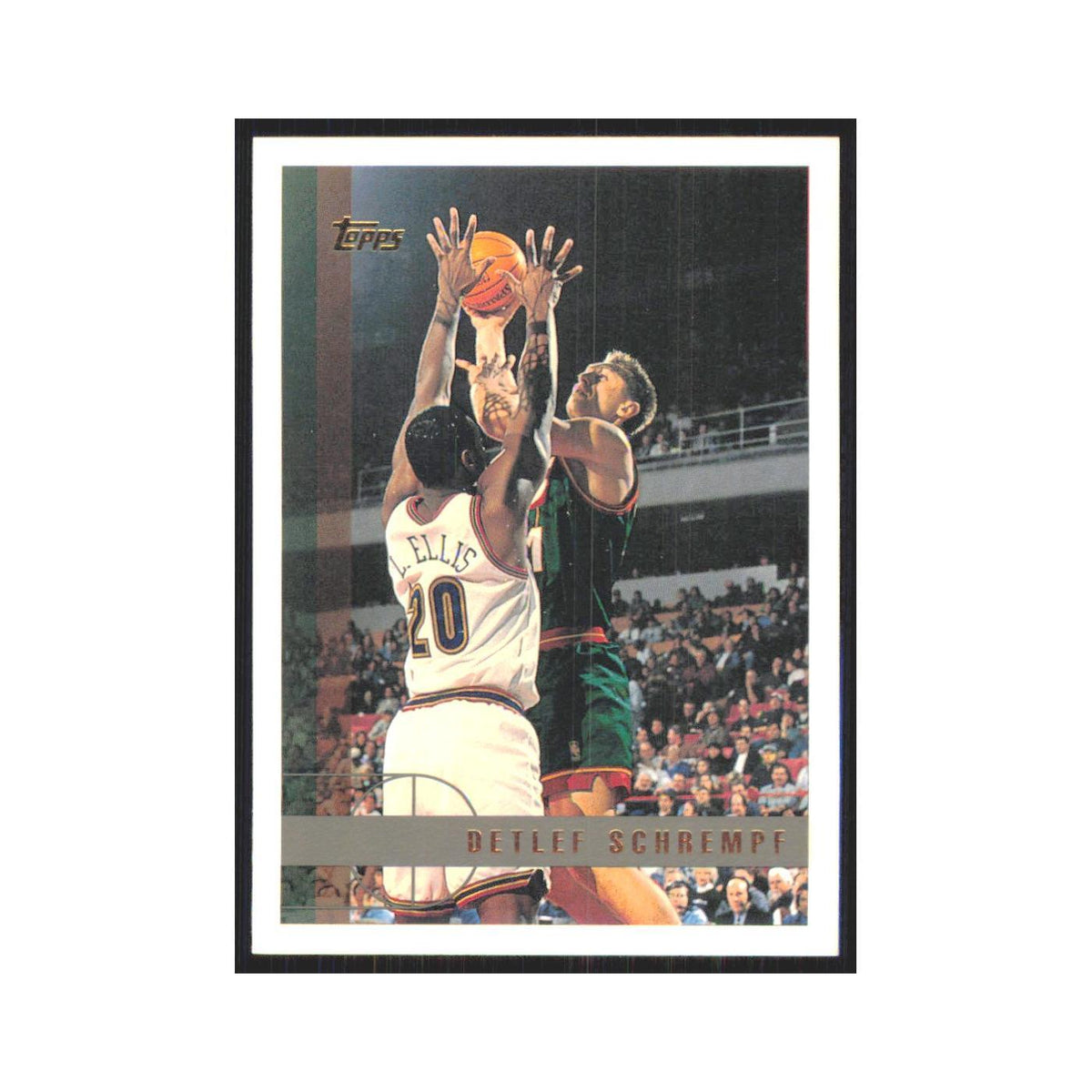 1997 Topps Detlef Schrempf Seattle SuperSonics #15.0