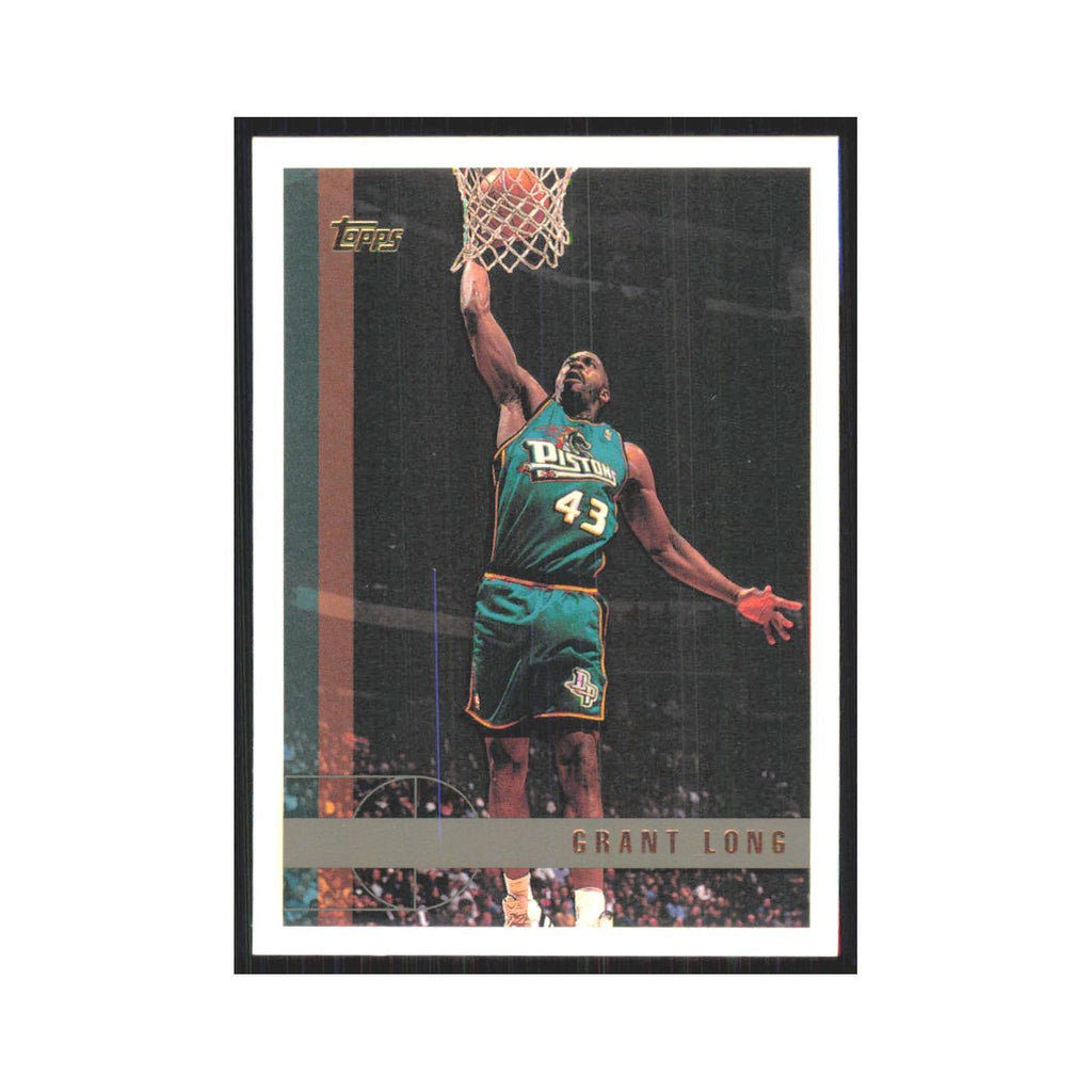 1997 Topps Grant Long Pistons #9.0