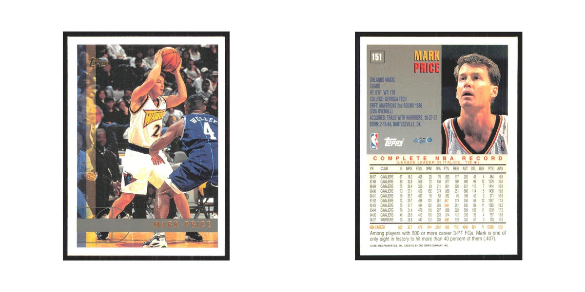 1997 Topps Mark Price Magic #151.0