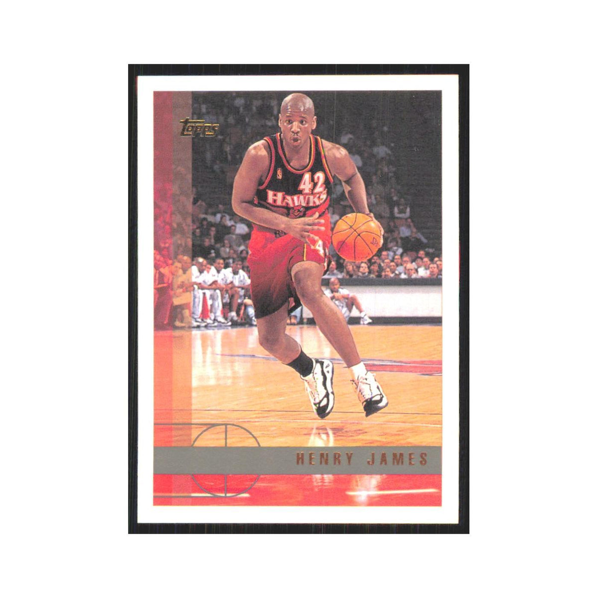 1997 Topps Henry James Hawks #53.0