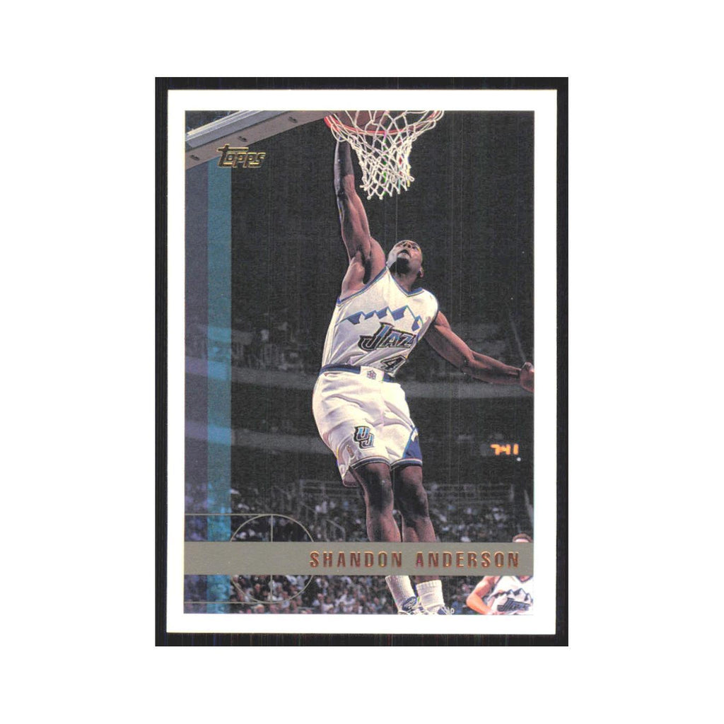 1997 Topps Shandon Anderson Jazz #55.0