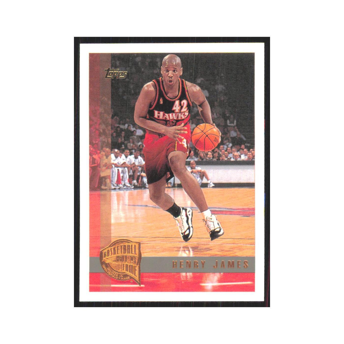 1997 Topps Henry James Hawks #53.0