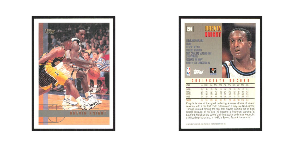 1997 Topps Brevin Knight Cavaliers #201.0