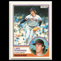 Lary Sorensen #48 1983 O-Pee-Chee Cleveland Indians Baseball Card MLB NM