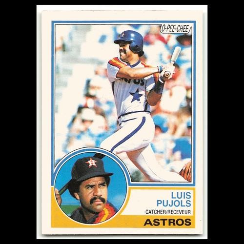 Luis Pujols #112 1983 O-Pee-Chee Houston Astros Baseball Card MLB NM