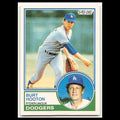 Burt Hooton #82 1983 O-Pee-Chee Los Angeles Dodgers Baseball Card MLB NM