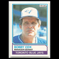 Bobby Cox #34 1983 O-Pee-Chee Toronto Blue Jays Baseball Card MLB NM