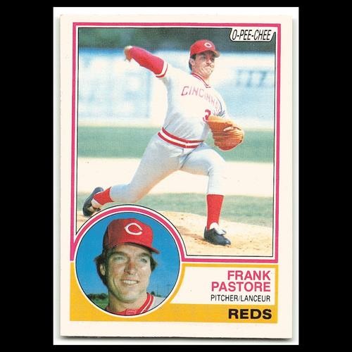 Frank Pastore #119 1983 O-Pee-Chee Cincinnati Reds Baseball Card MLB NM