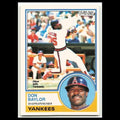 Don Baylor #105 1983 O-Pee-Chee New York Yankees Baseball Card MLB NM