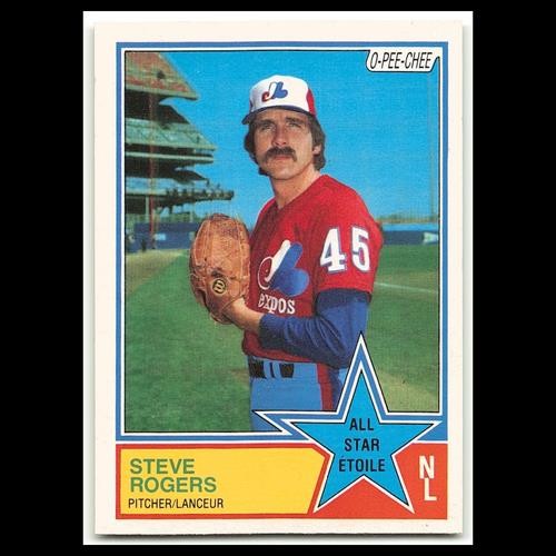 Steve Rogers #106 1983 O-Pee-Chee Montreal Expos Baseball Card MLB NM