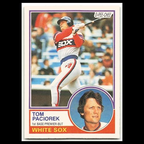 Tom Paciorek #72 1983 O-Pee-Chee Chicago White Sox Baseball Card MLB NM
