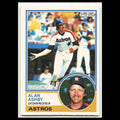 Alan Ashby #84 1983 O-Pee-Chee Houston Astros Baseball Card MLB NM