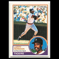 Larry Herndon #13 1983 O-Pee-Chee Detroit Tigers Baseball Card MLB NM