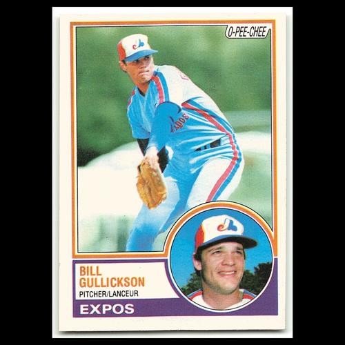 Bill Gullickson #31 1983 O-Pee-Chee Montreal Expos Baseball Card MLB NM