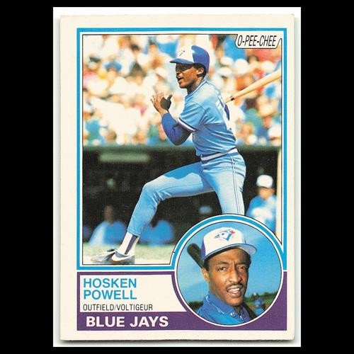 Hosken Powell #77 1983 O-Pee-Chee Toronto Blue Jays Baseball Card MLB NM