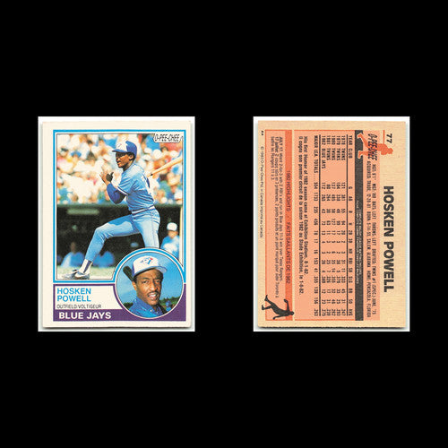 Hosken Powell #77 1983 O-Pee-Chee Toronto Blue Jays Baseball Card MLB NM