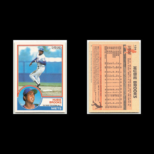 Hubie Brooks #134 1983 O-Pee-Chee New York Mets Baseball Card MLB NM