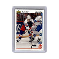 Brett Hull 1991 Upper Deck #33 USA Hockey Card NM