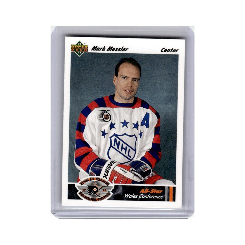 Mark Messier 1991 Upper Deck #620 New York Rangers Hockey Card NM