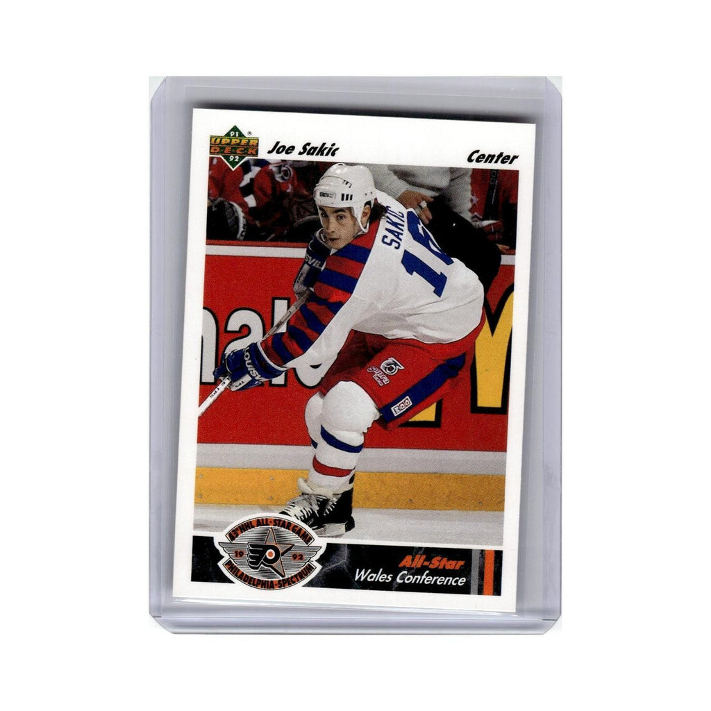 Joe Sakic 1991 Upper Deck #616 Quebec Nordiques Hockey Card NM