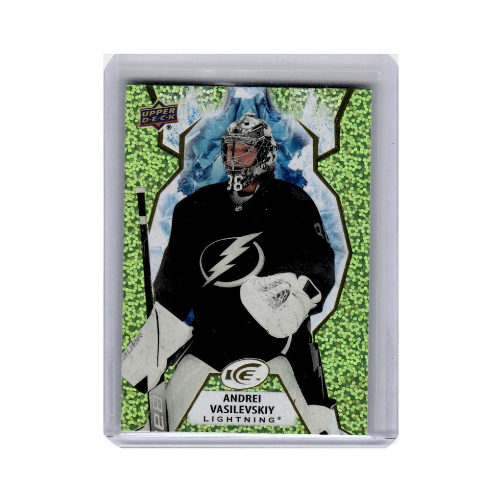 Andrei Vasilevskiy 2021 Upper Deck Ice #86 Tampa Bay Lightning Hockey Card NM