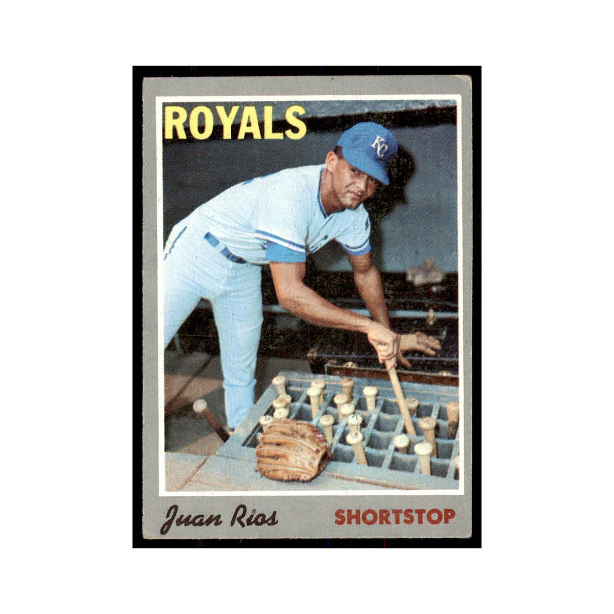 1970 Topps (Damaged) Juan Rios Baseball Cards #89