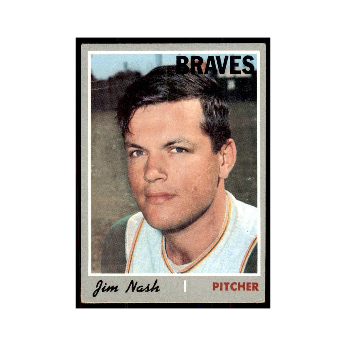 1970 Topps (Damaged) Jim Nash Baseball Cards #171