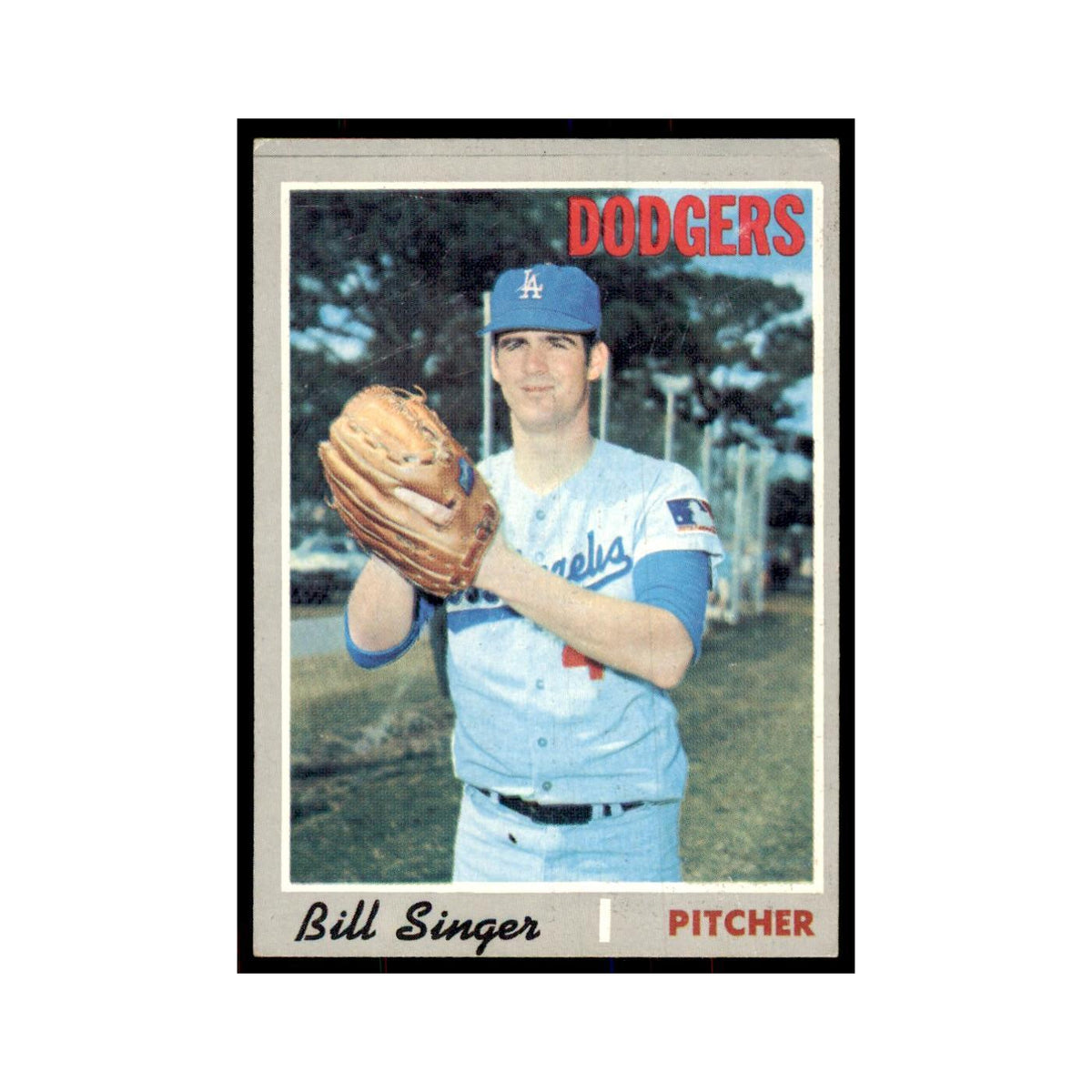 1970 Topps (Damaged) Bill Singer Baseball Cards #490