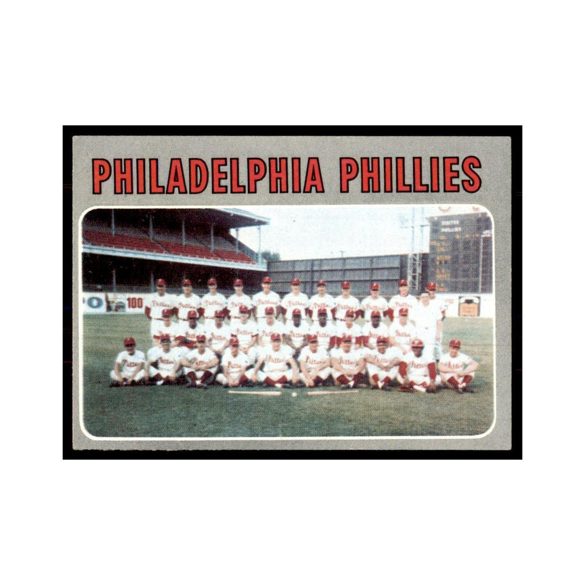 1970 Topps (Damaged) Philadelphia Phillies Baseball Cards #436