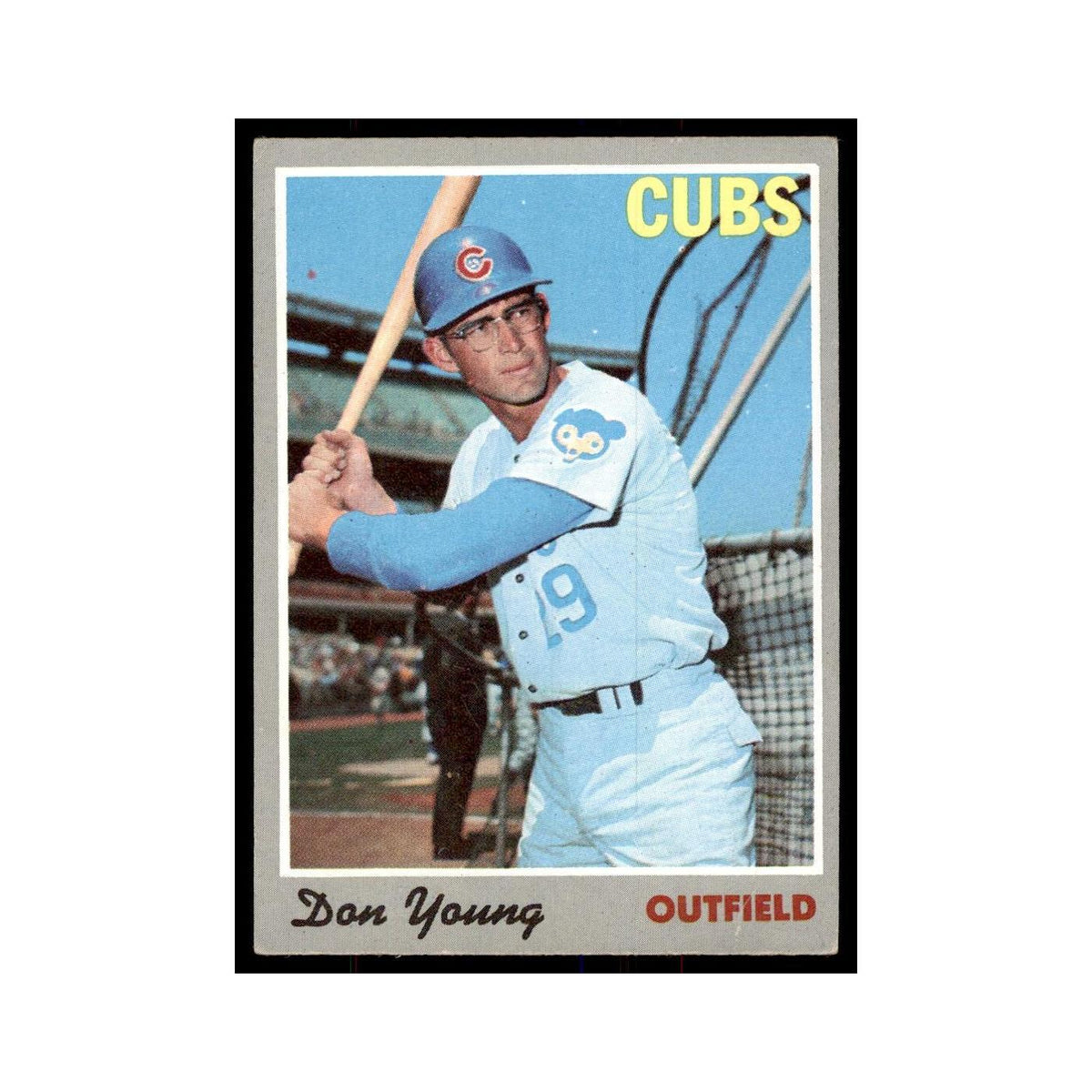 1970 Topps (Damaged) Don Young Baseball Cards #117