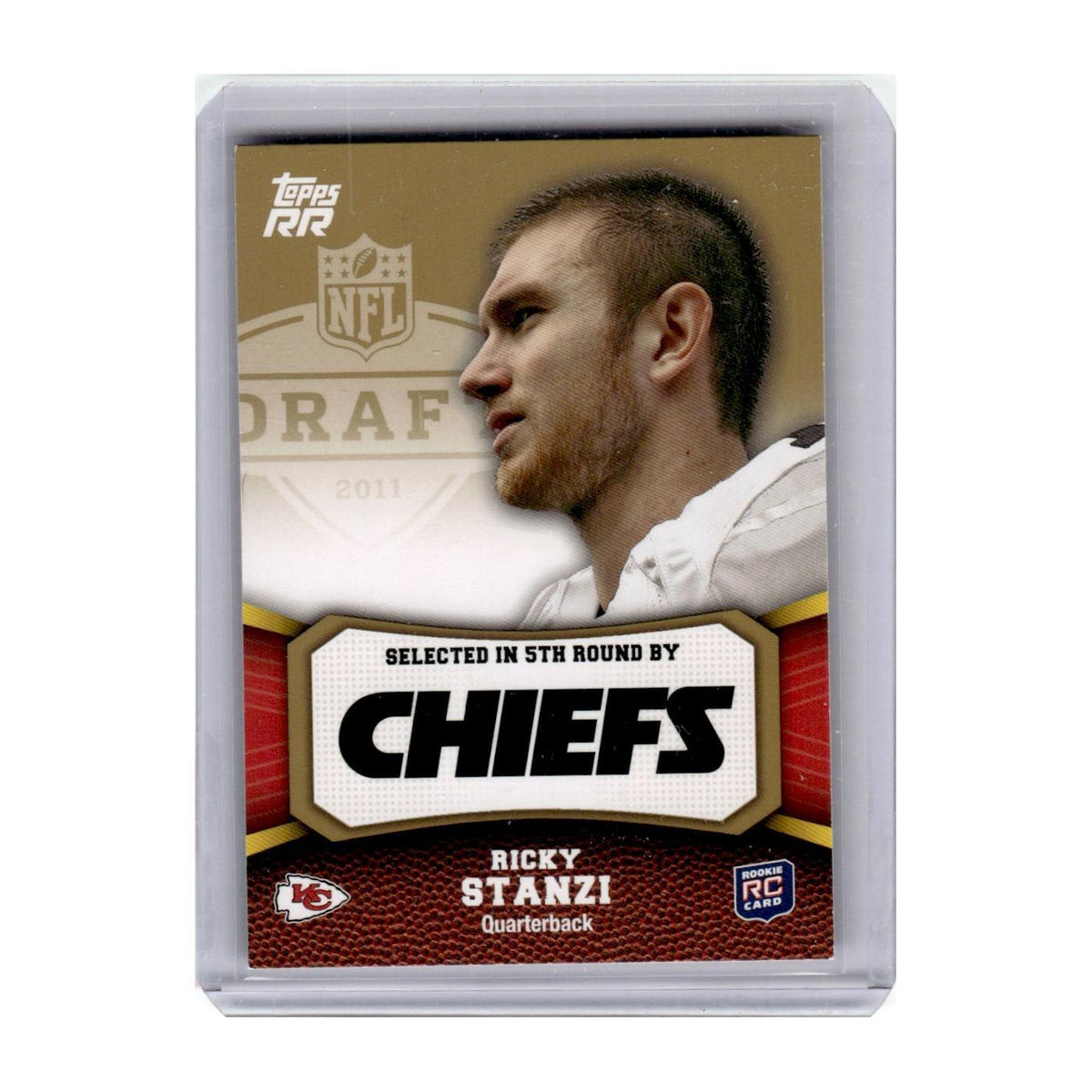 2011 Topps Rising Rookies Ricky Stanzi Chiefs #127