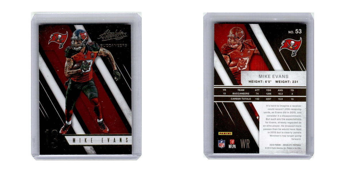 2016 Panini Absolute Mike Evans Buccaneers #53