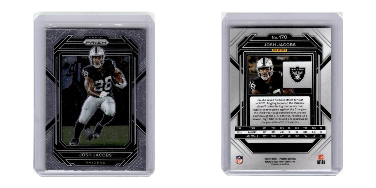 2022 Panini Prizm Josh Jacobs Raiders #170