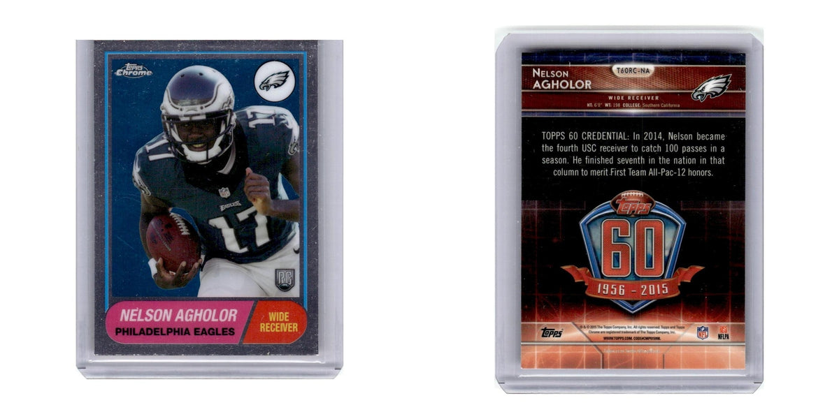 2015 Topps Chrome Nelson Agholor RC Eagles #T60RC-NA