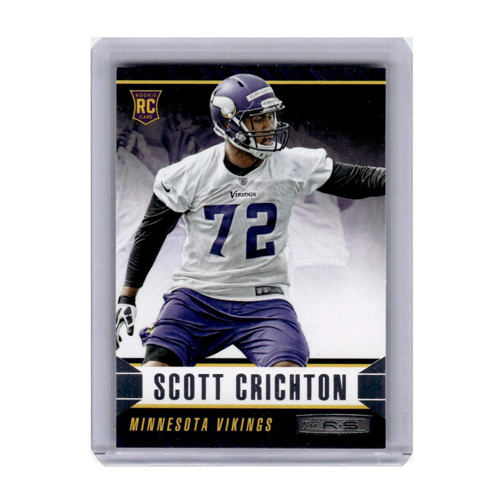 2014 Panini Rookies & Stars Scott Crichton RC Vikings #181