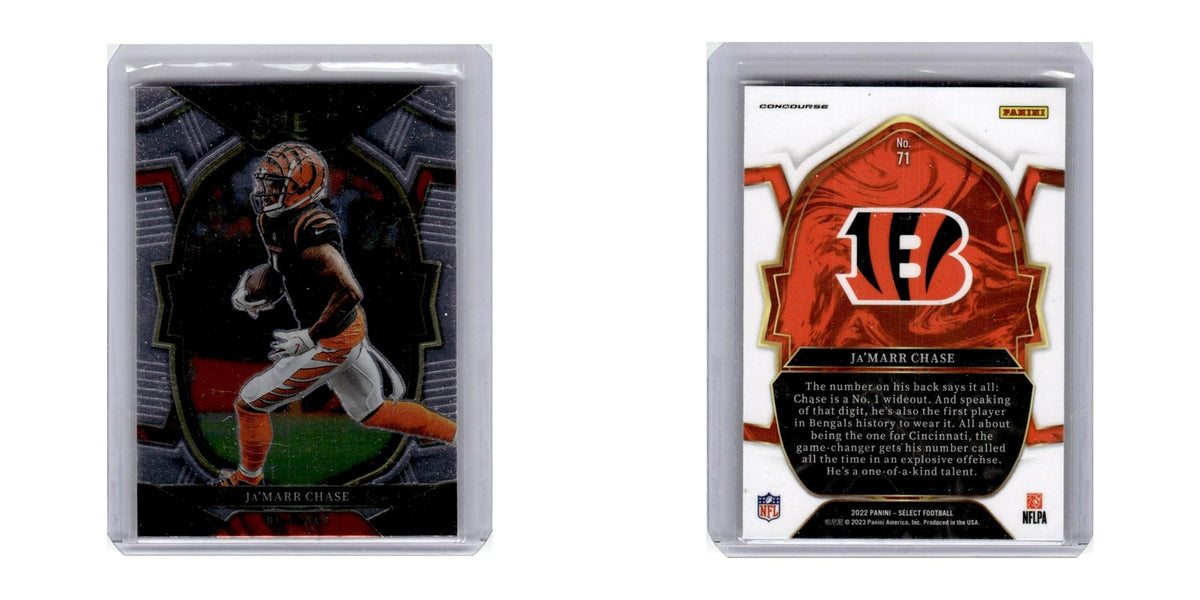 2022 Panini Select Concourse Ja'Marr Chase Bengals #71